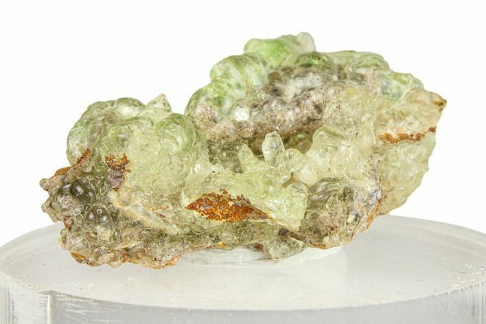 Extremely Fluorescent Botryoidal Hyalite Opal - Nambia #283788